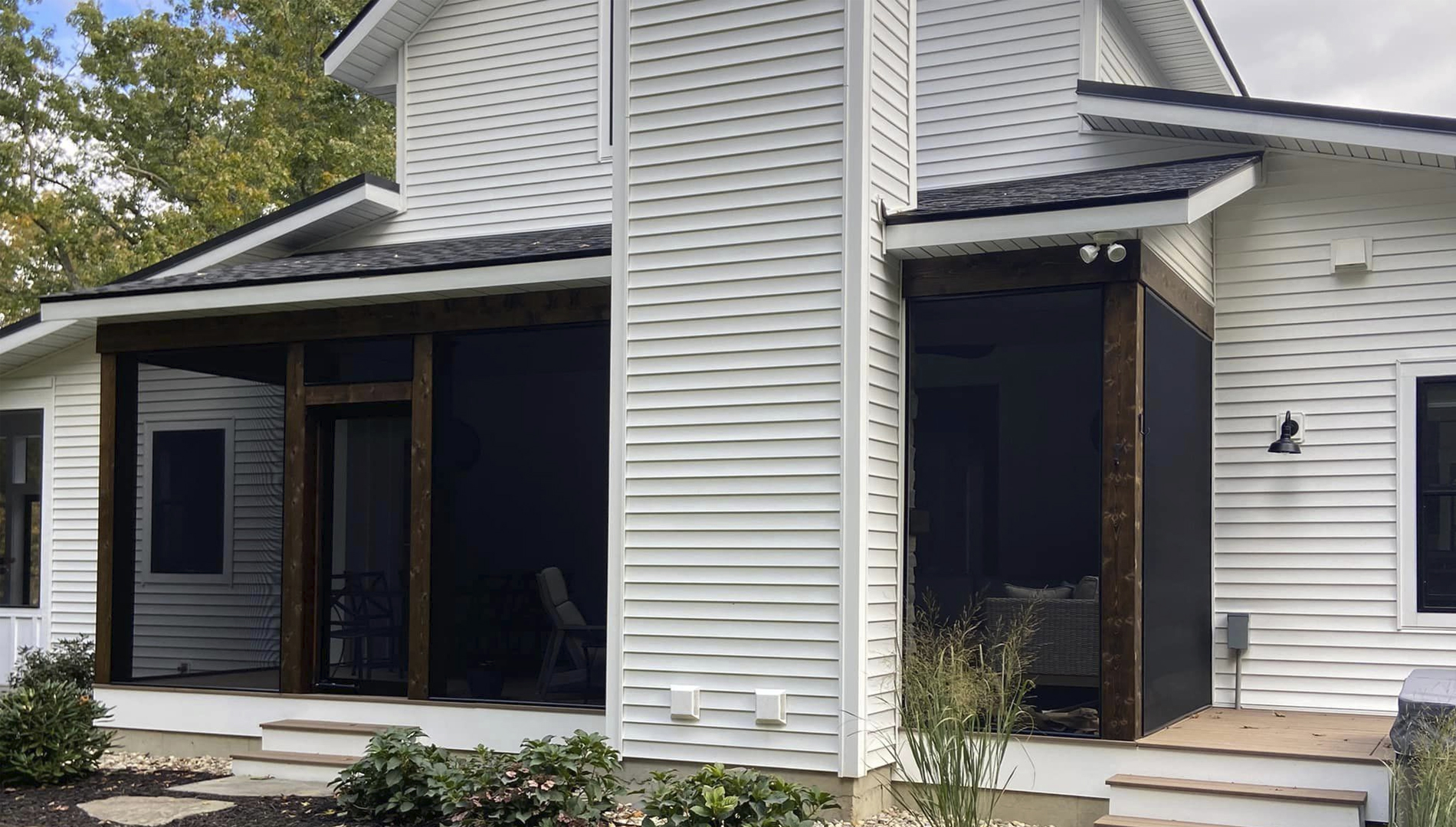 Western MI screen enclosure installer